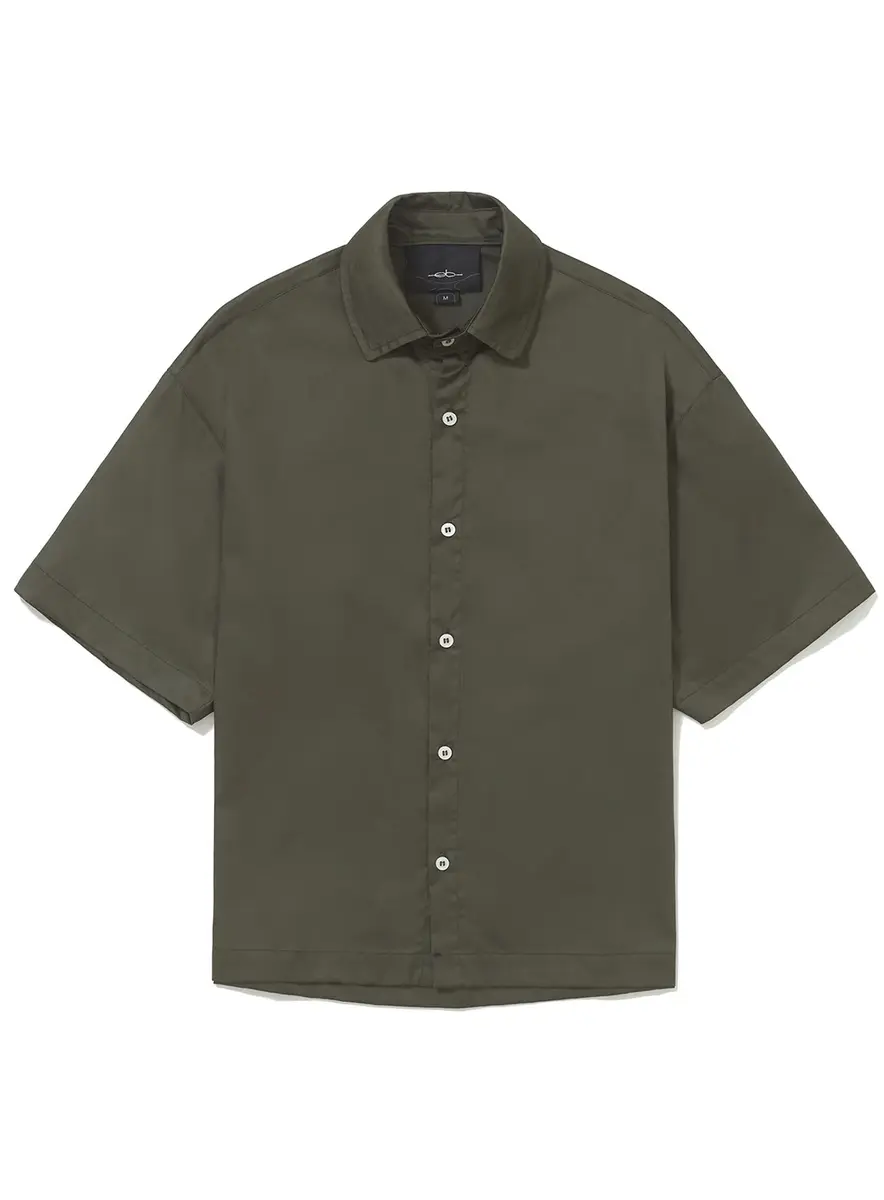 CAMISA BOTAO  "SHARP" - VERDE