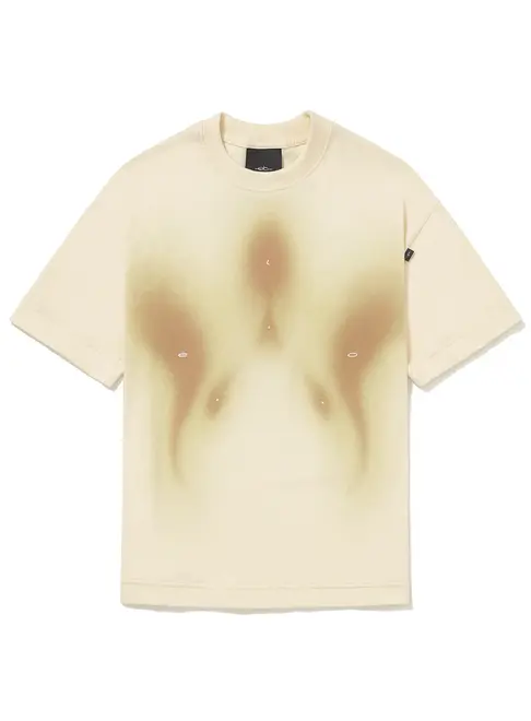 CAMISETA REGULAR "VELA" - BEGE