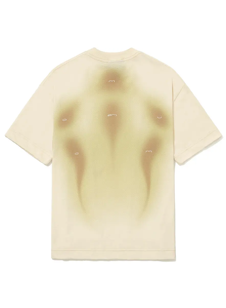 CAMISETA REGULAR "VELA" - BEGE