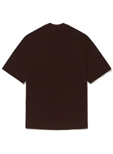 CAMISETA OVER  "GORE" - MARROM