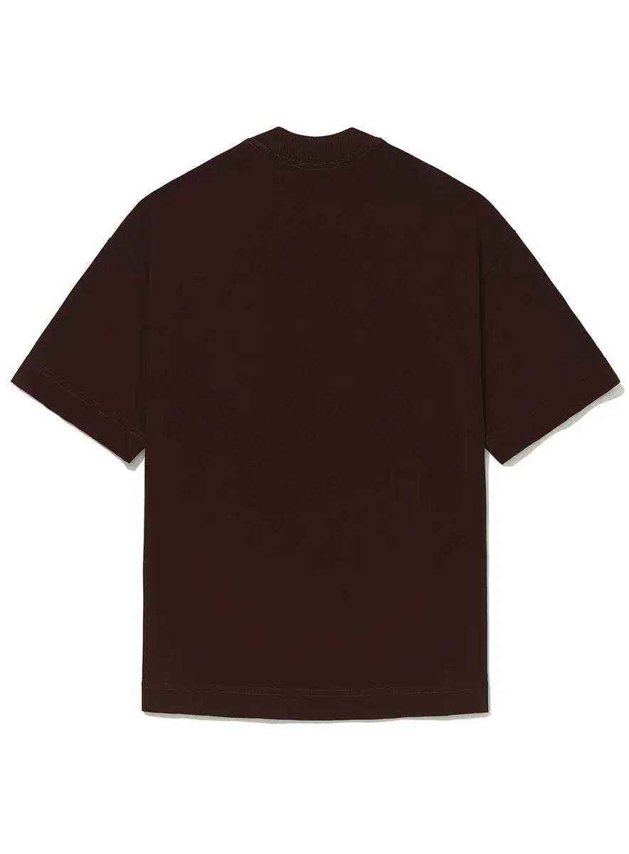 CAMISETA OVER  "GORE" - MARROM