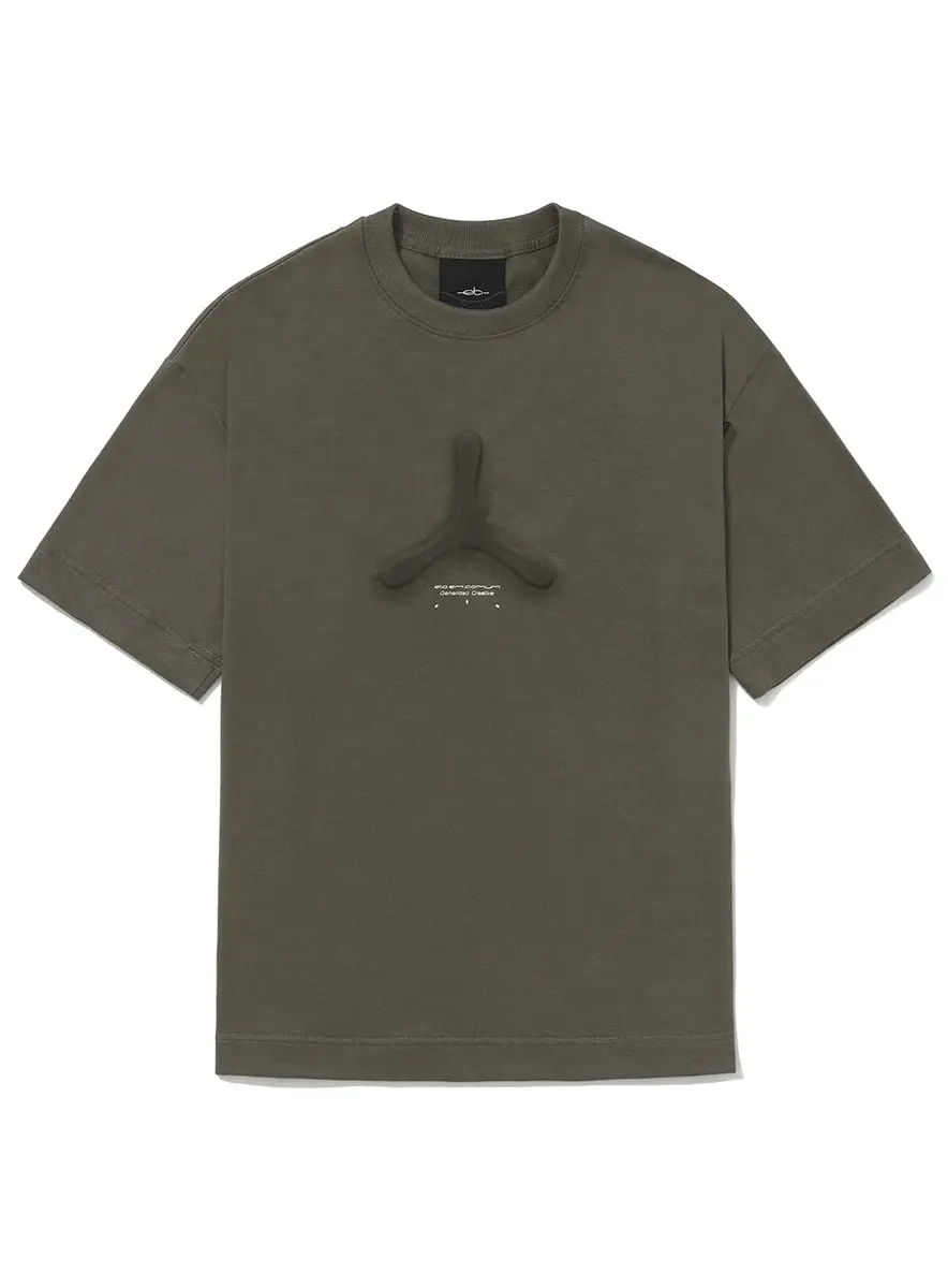 CAMISETA REGULAR "TRITONO" - VERDE