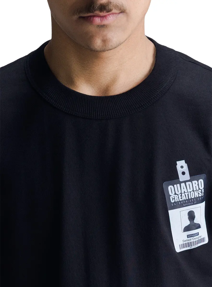 T-SHIRT SENIOR FRAME REGULAR BADGE