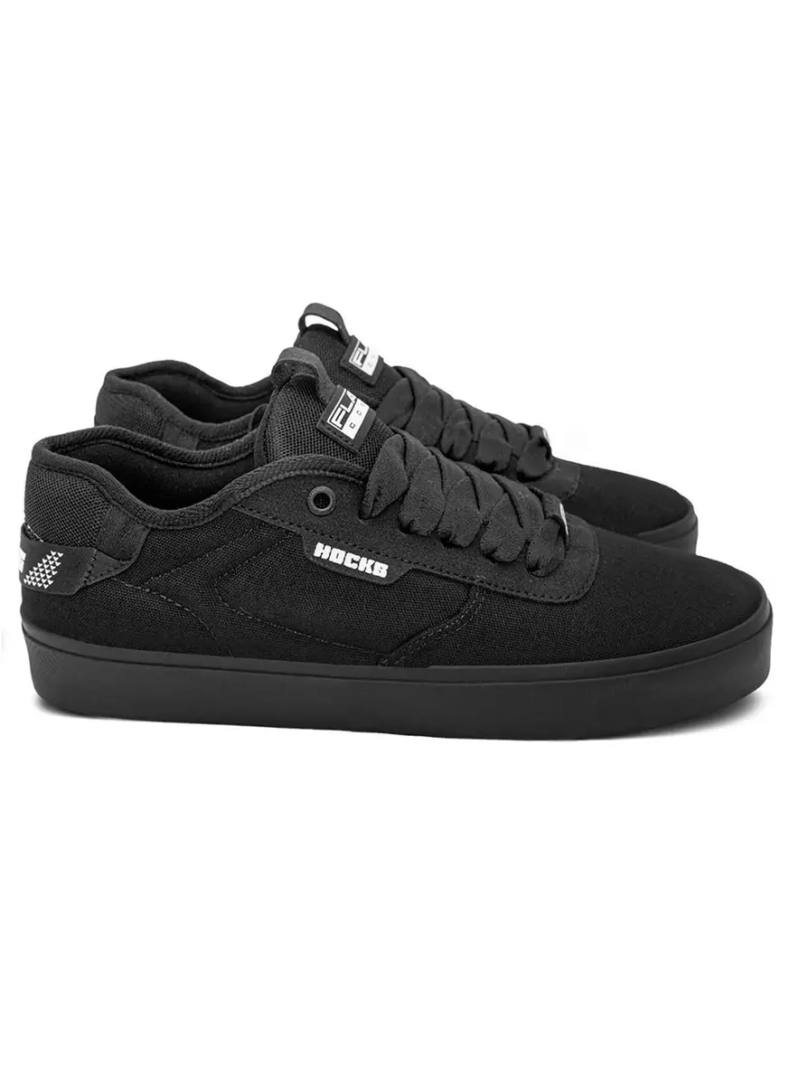 TÊNIS HOCKS FLAT CORE PRETO REFLEX