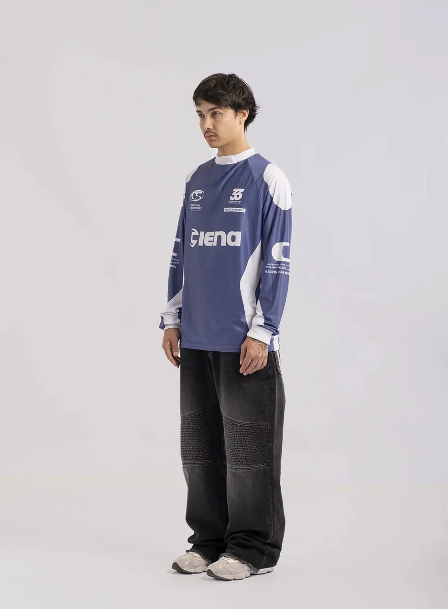 CL RACER JERSEY BLUE