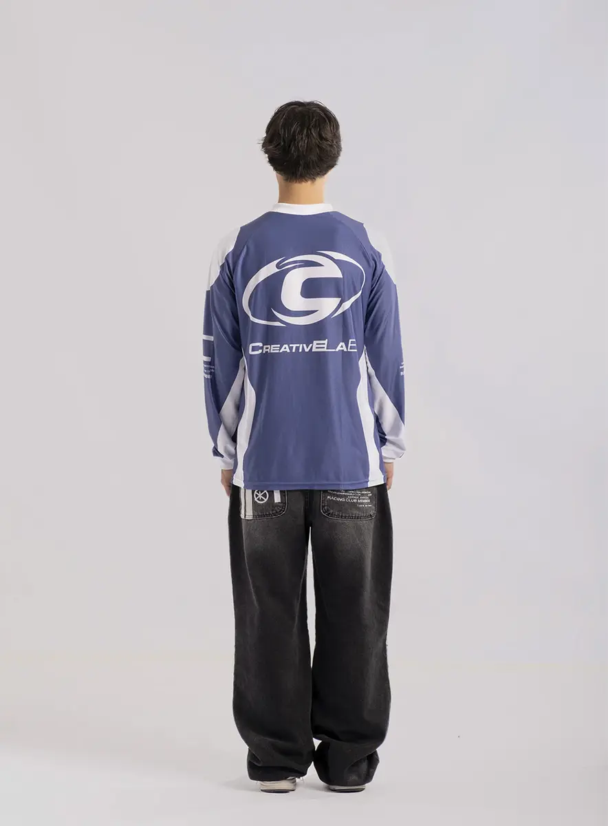 CL RACER JERSEY BLUE