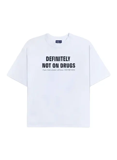 NOT ON DRUGS HEAVY TEE