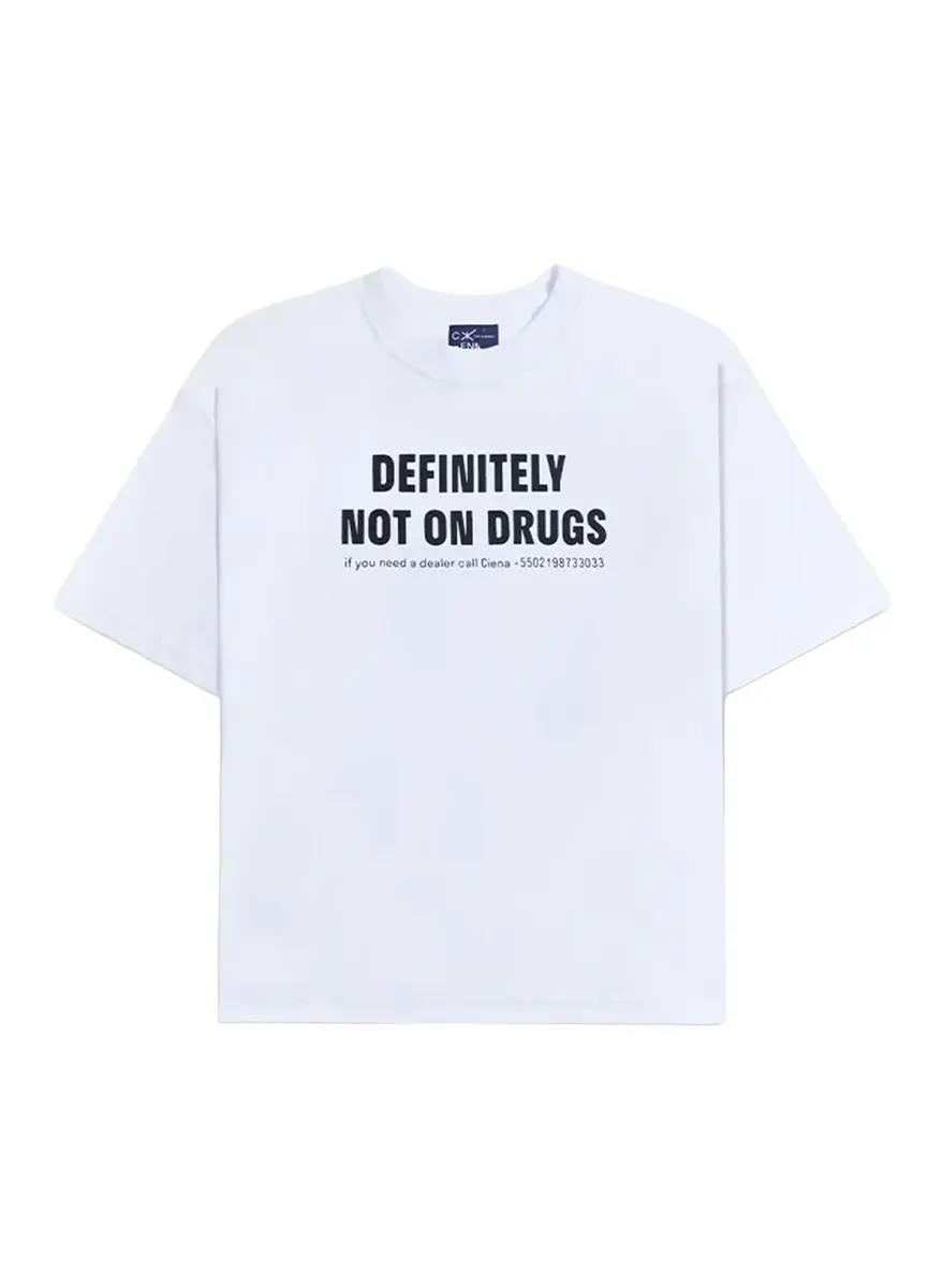 NOT ON DRUGS HEAVY TEE