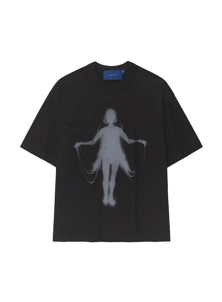 TSHIRT ROBOT WIRES BOXY