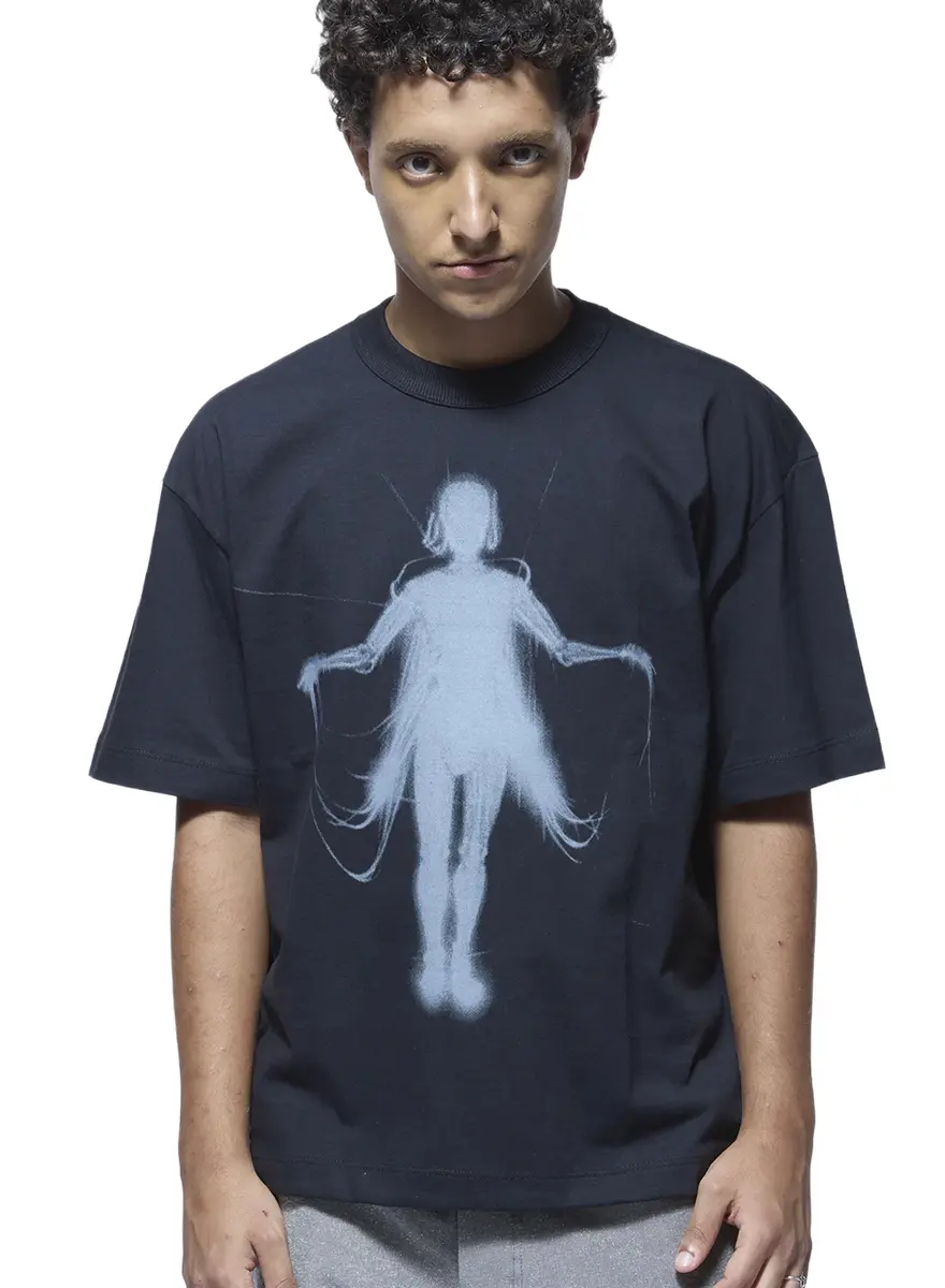 TSHIRT ROBOT WIRES BOXY