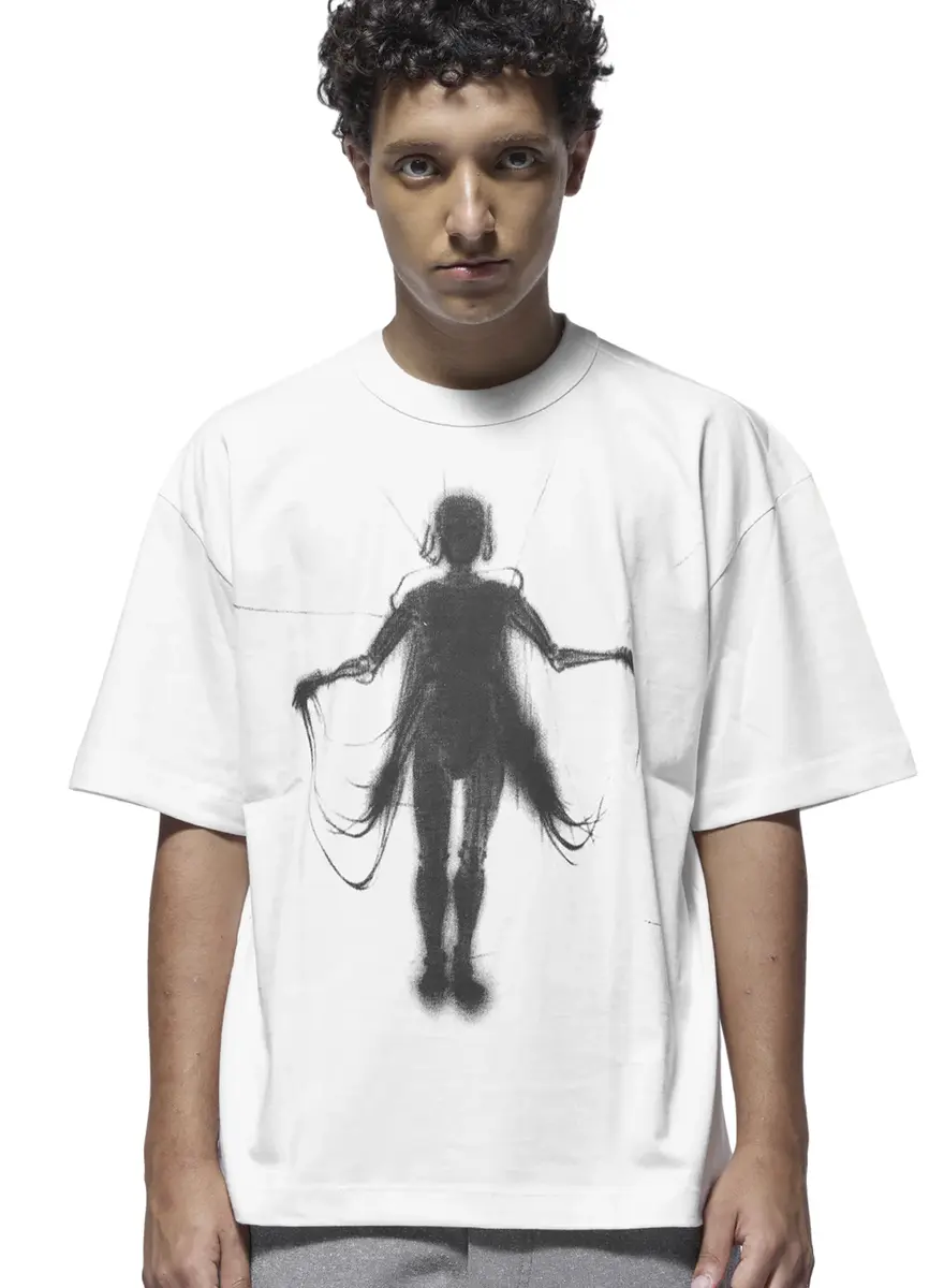 TSHIRT ROBOT WIRES BOXY