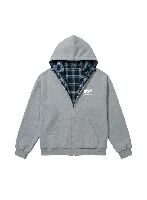 REVERSIBLE V1 FLANNEL ZIP JACKET