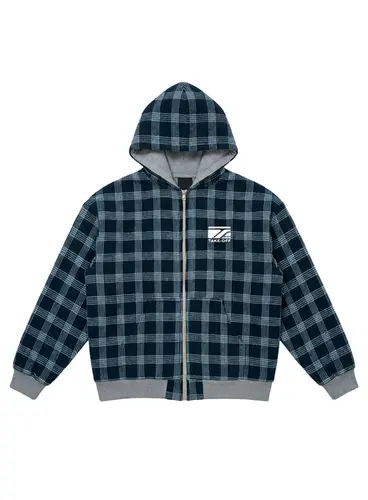 REVERSIBLE V1 FLANNEL ZIP JACKET