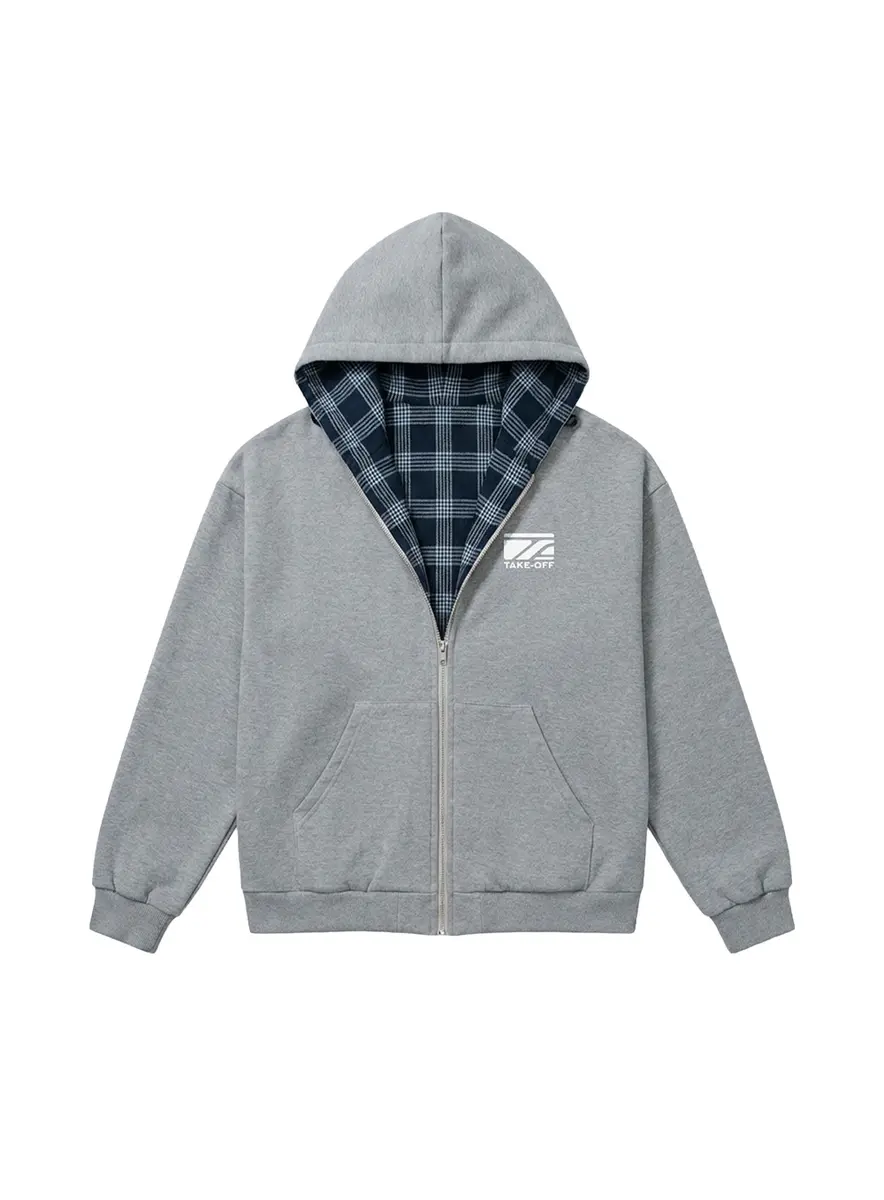 REVERSIBLE V1 FLANNEL ZIP JACKET