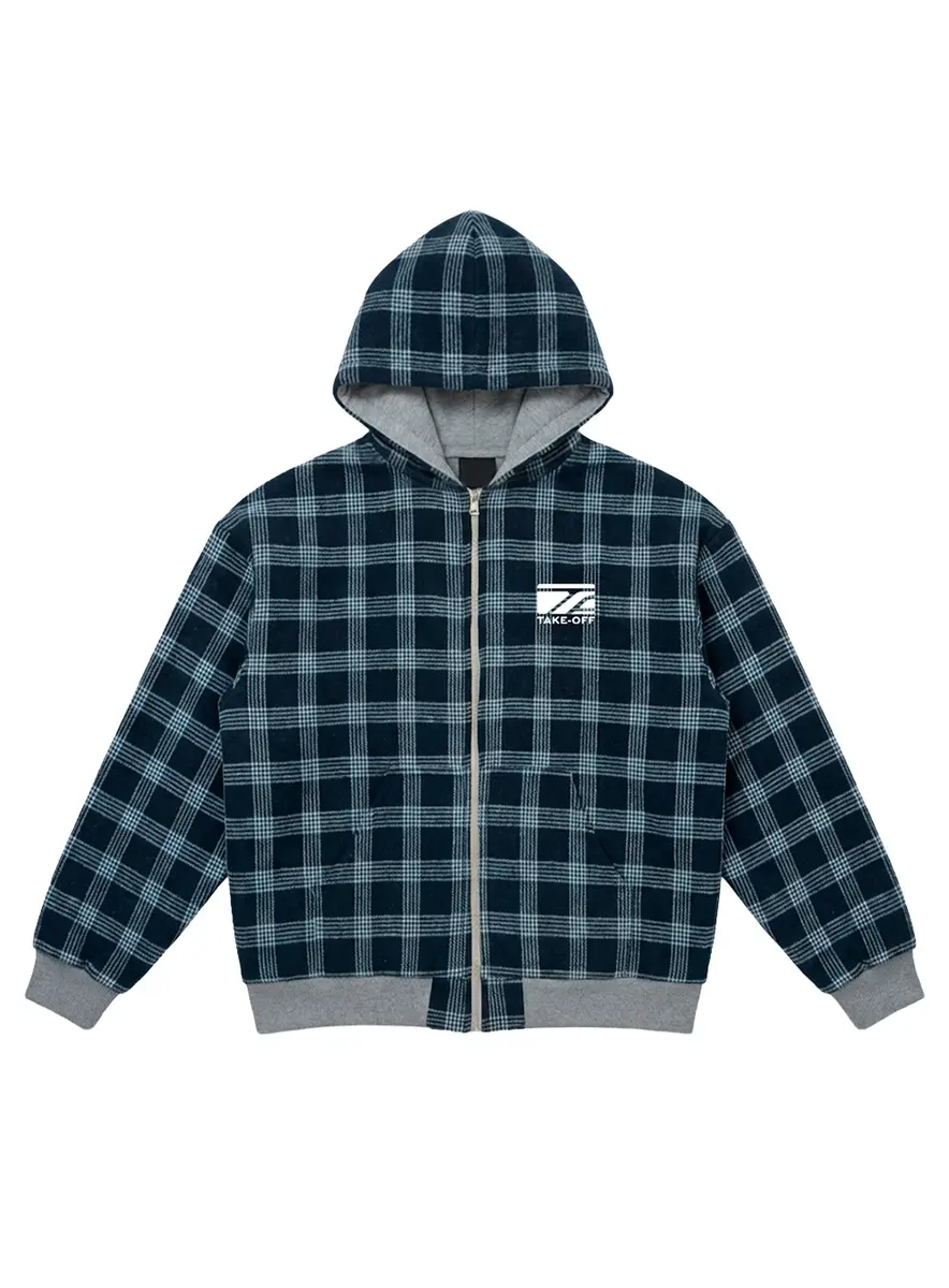 REVERSIBLE V1 FLANNEL ZIP JACKET