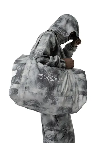 JOUNEY BAG TACTICAL SNAKESKIN CINZA