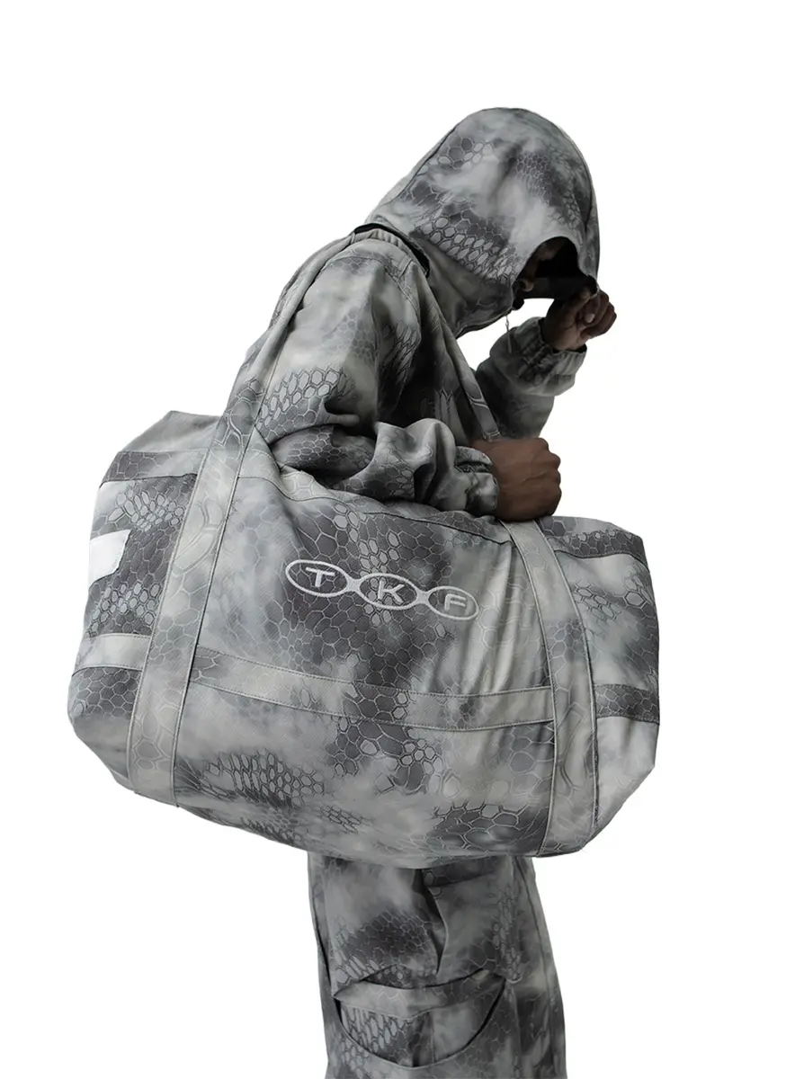 JOUNEY BAG TACTICAL SNAKESKIN CINZA
