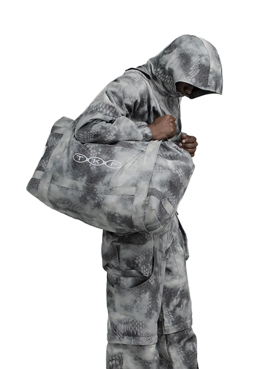 JOUNEY BAG TACTICAL SNAKESKIN CINZA