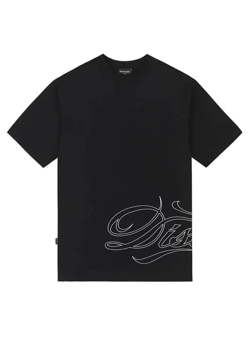 SCRIPT T-SHIRT PRETO