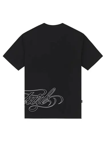 SCRIPT T-SHIRT PRETO