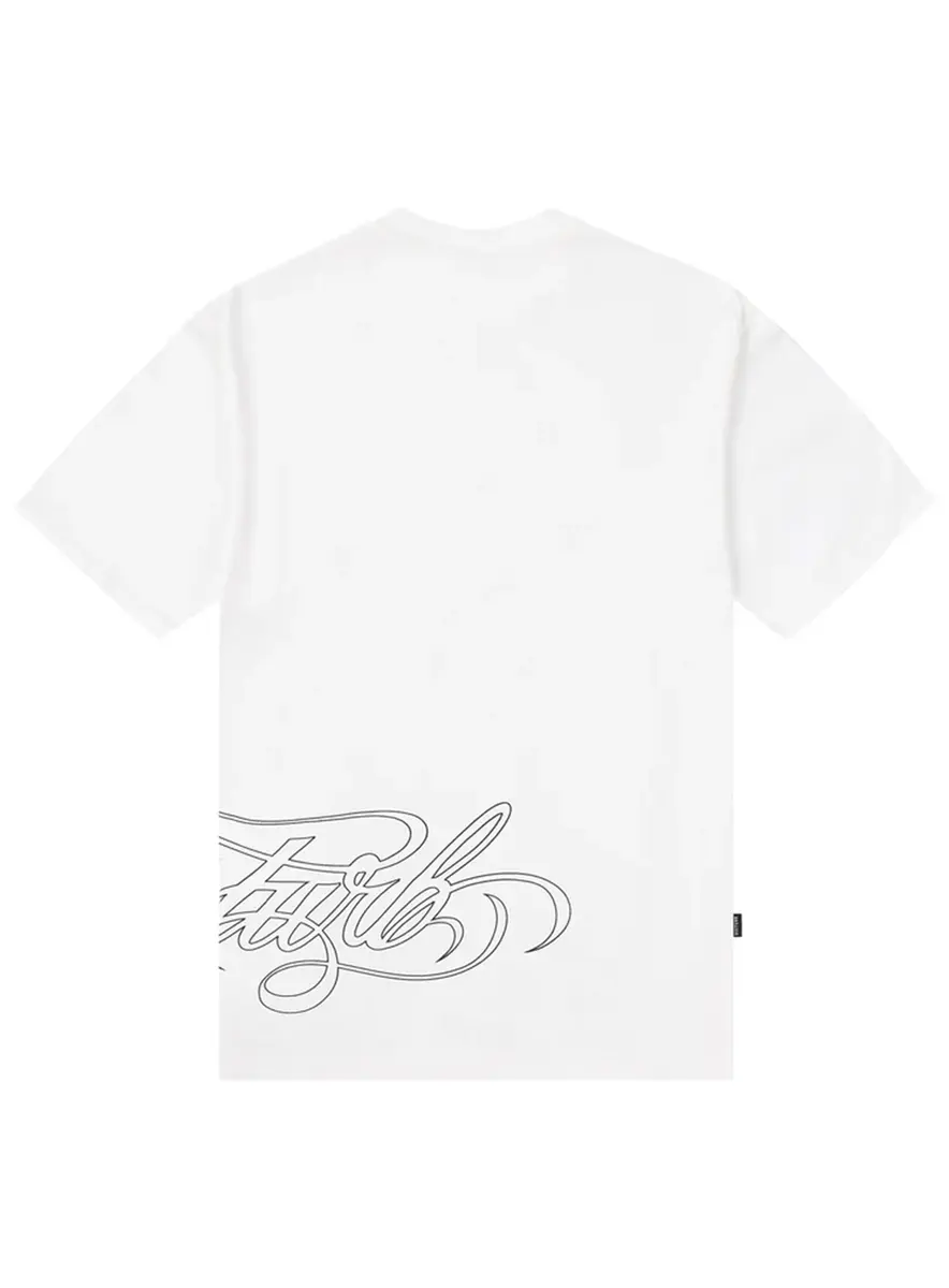 SCRIPT T-SHIRT BRANCO