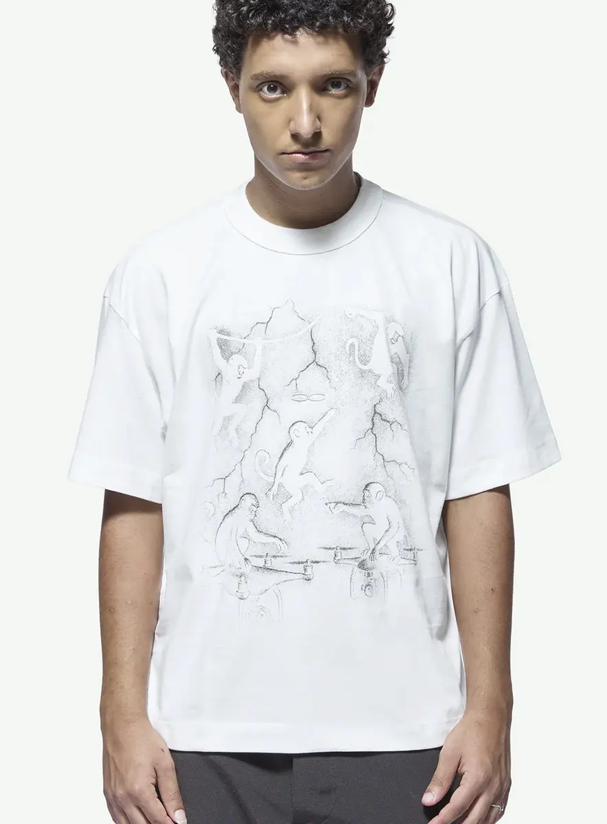 TSHIRT MONKEYS BOXY