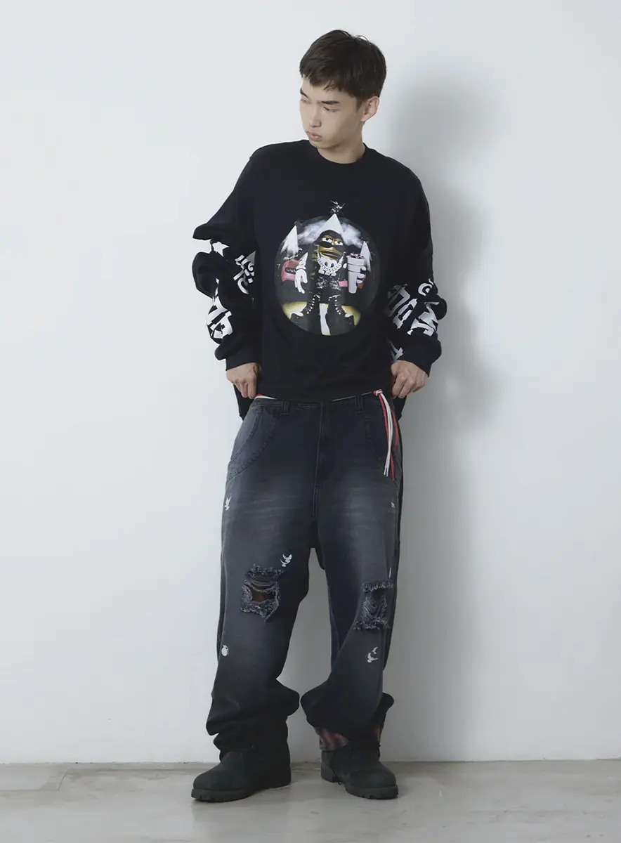 CAMISETA M&M NEGRO