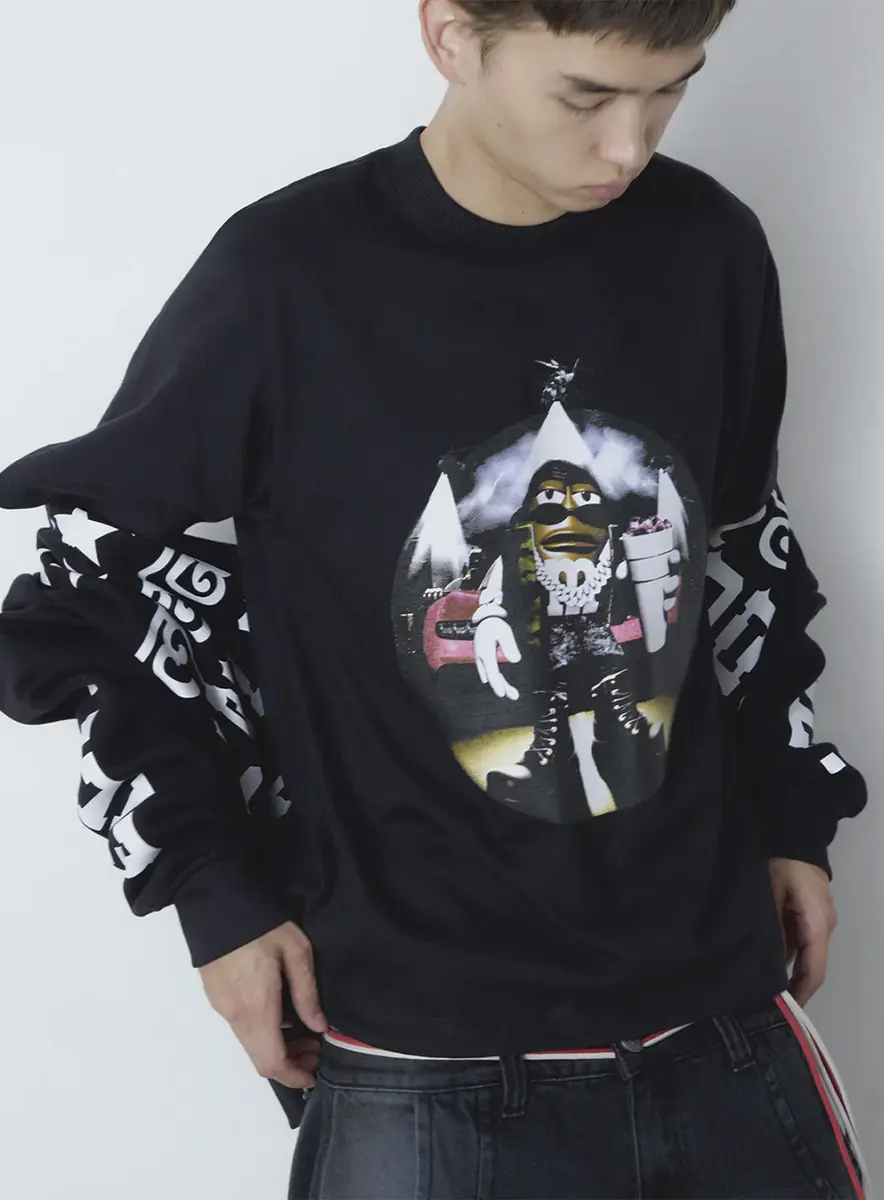 CAMISETA M&M NEGRO