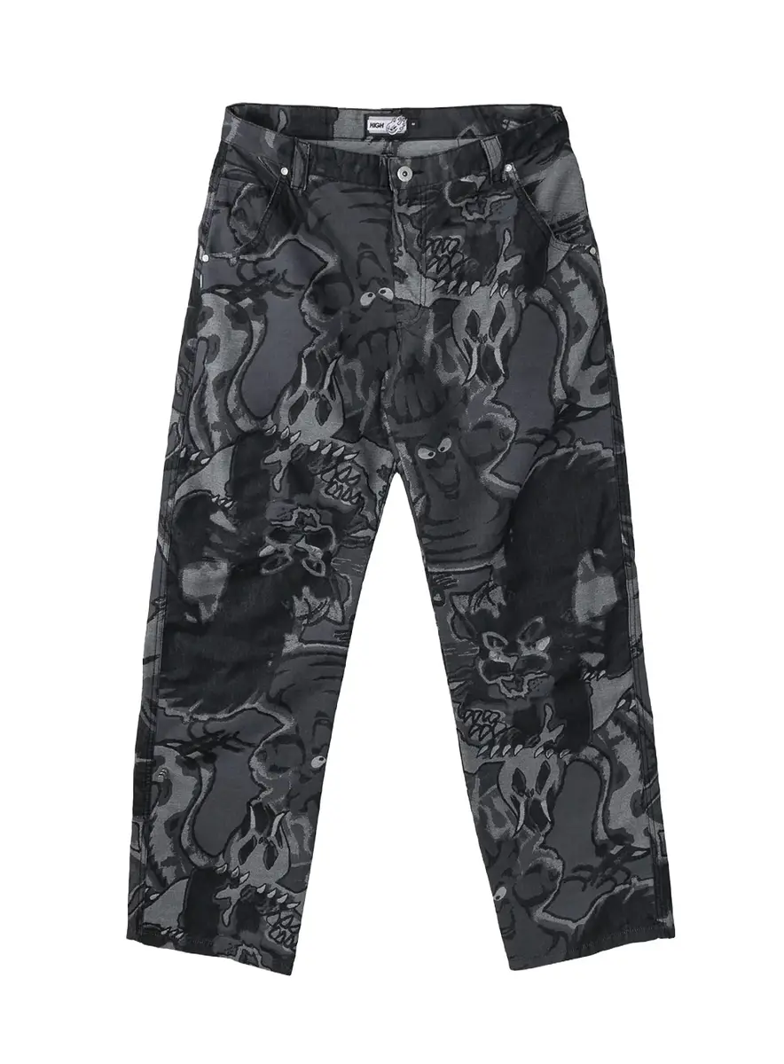 JACQUARD PANTS