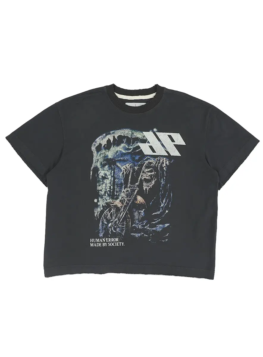 DIGIT4L SKULL VINTAGE TEE