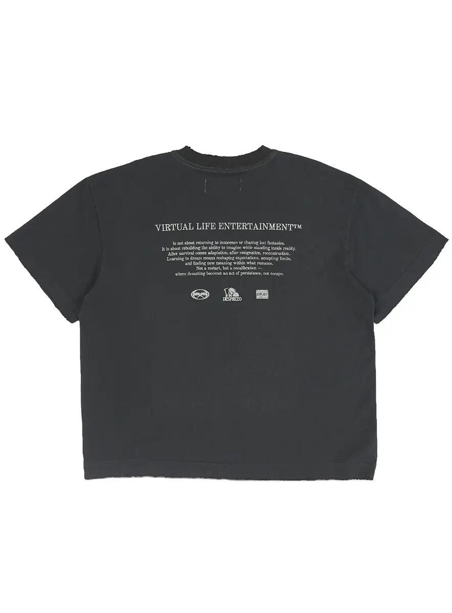 DIGIT4L SKULL VINTAGE TEE