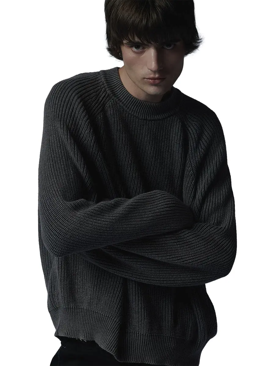 DP ESSENTIAL STONED KNIT