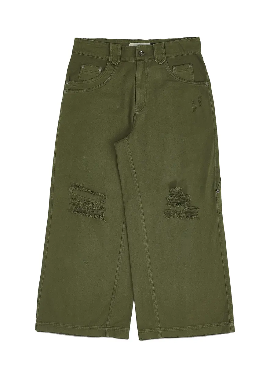 WORN OUT MOSS PANTS