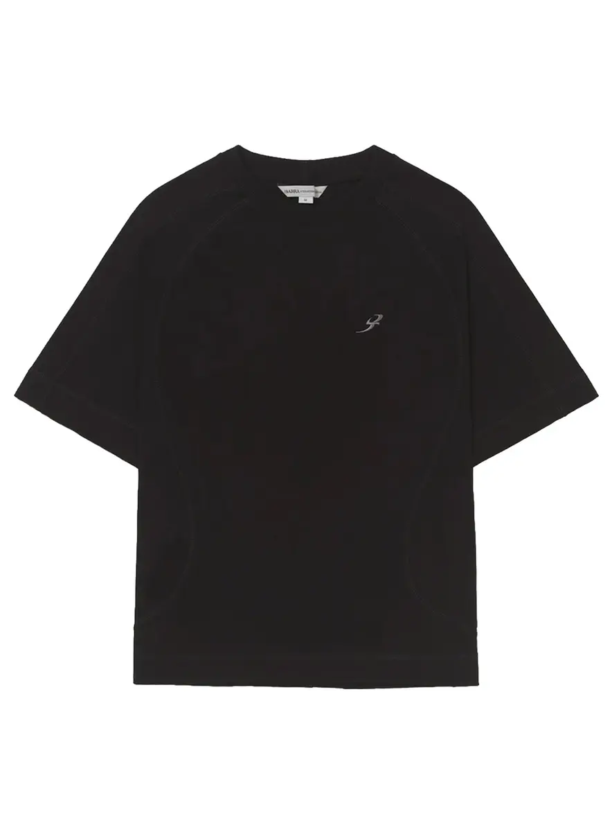 CAMISETA RECORTADA B GARÇA