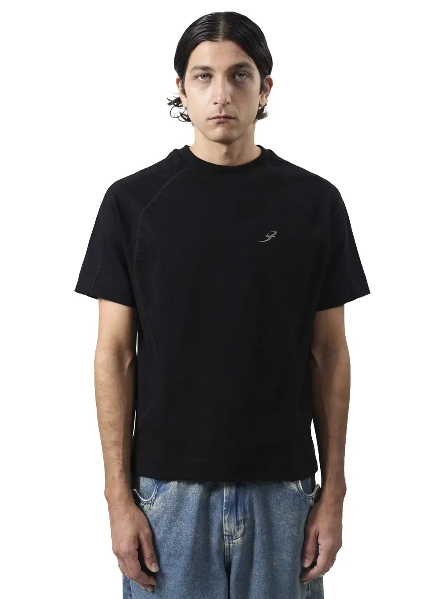 CAMISETA RECORTADA B GARÇA