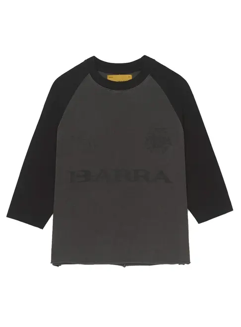CAMISETA RAGLAN 3/4 ESTONADA