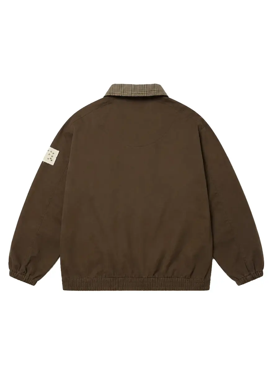 AGASALHO QUARTERZIP BARRA LOGO