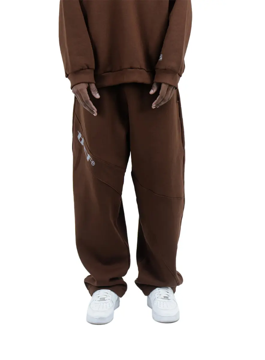 CALÇA DOUBLE LAYER BAGGY SWEATPANTS