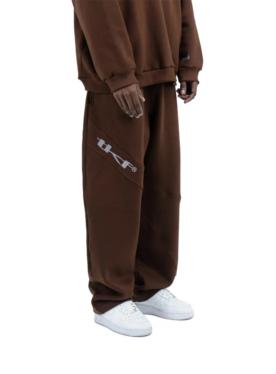 CALÇA DOUBLE LAYER BAGGY SWEATPANTS