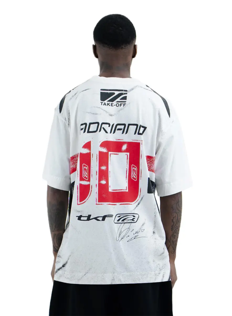 CAMISETA RETURN TEE / TAKE-OFF x ADRIANO IMPERADOR
