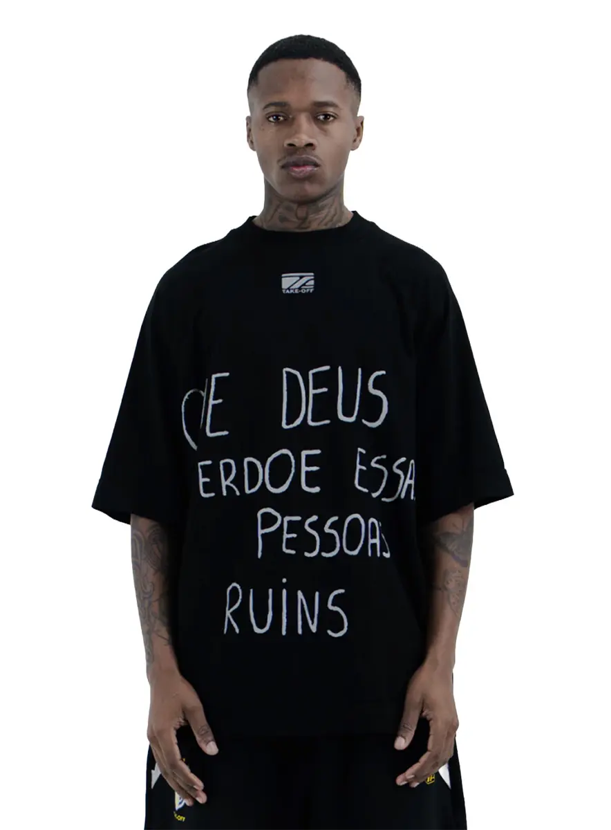 CAMISETA RAGLAN QUE DEUS PERDOE / TAKE-OFF x ADRIANO IMPERADOR
