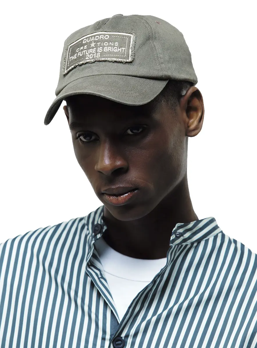 FUTURE IS BRIGHT DAD HAT MILITARY