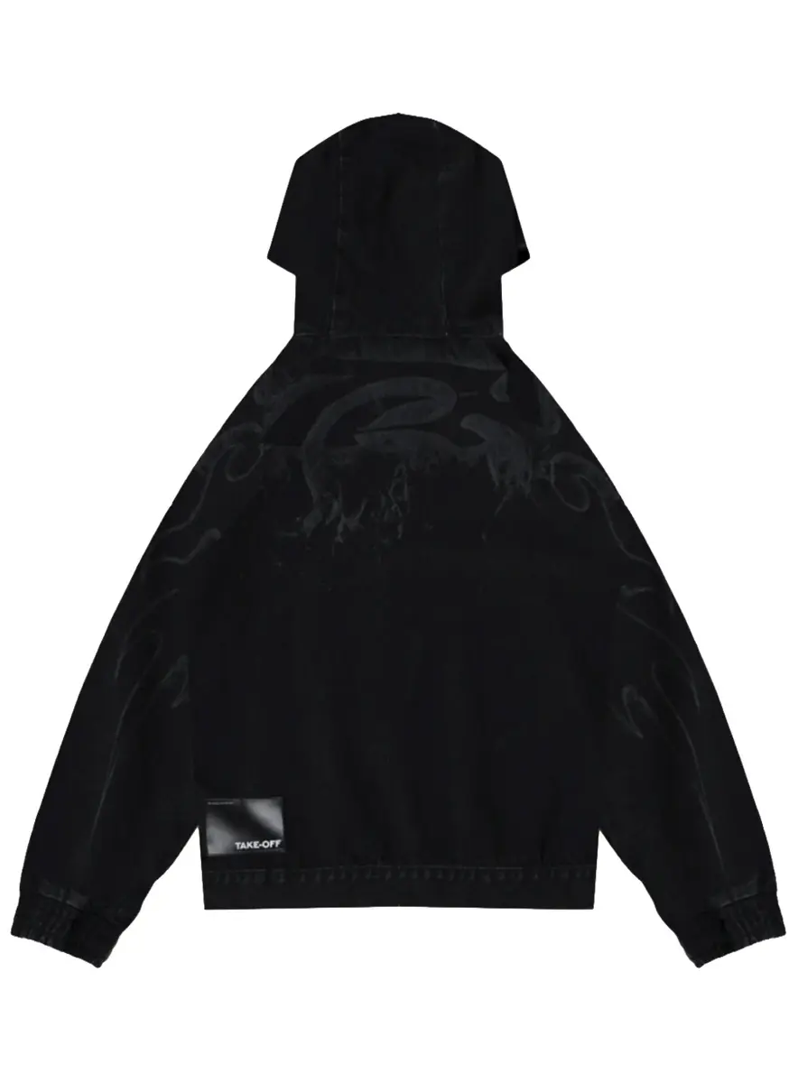 FLAME JEANS JACKET TAKE-OFF