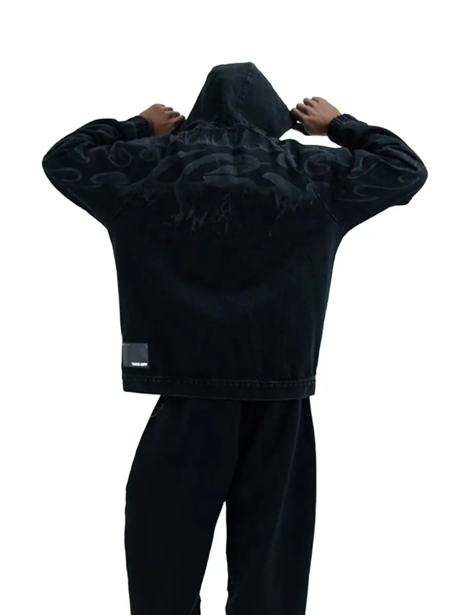 FLAME JEANS JACKET TAKE-OFF