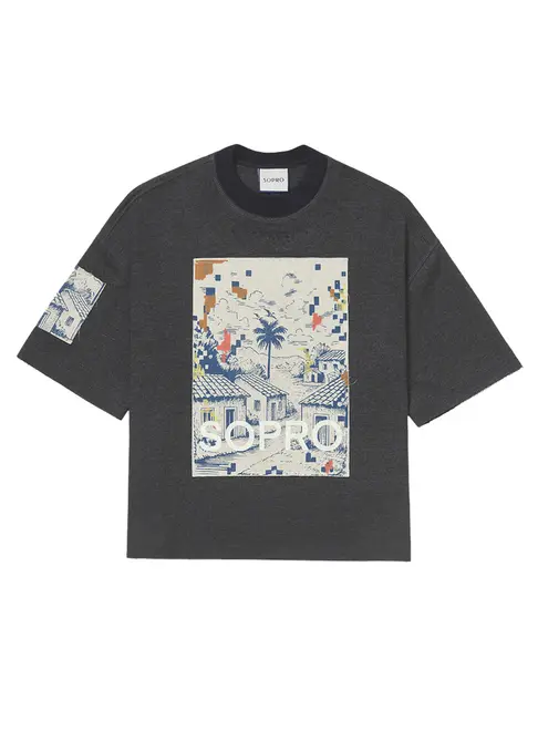 CAMISETA SOPRO BOXY CASITAS