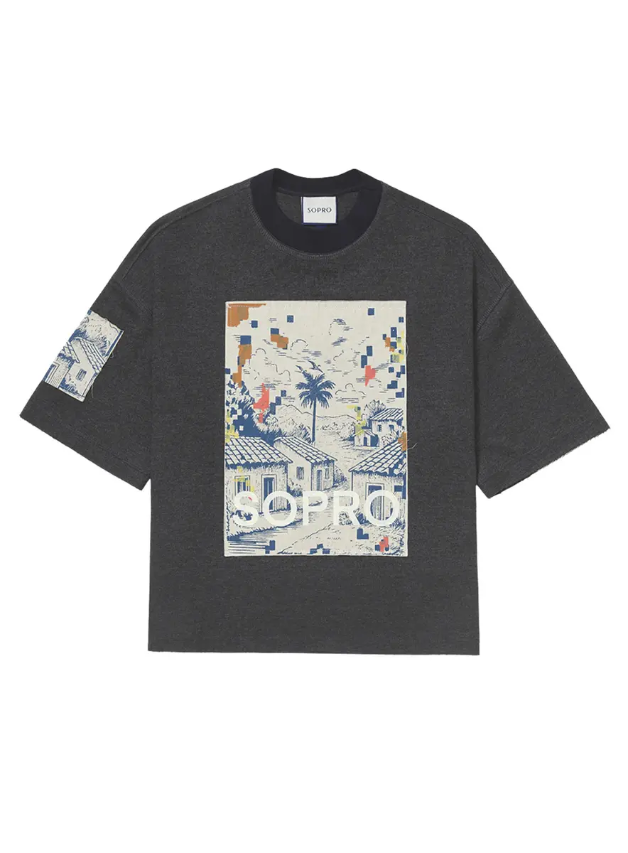 CAMISETA SOPRO BOXY CASITAS