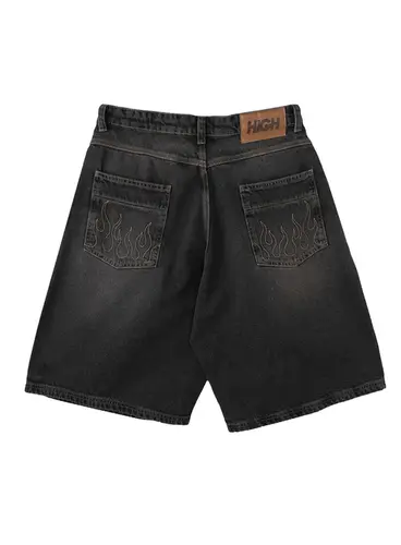 DENIM FIRE JORTS