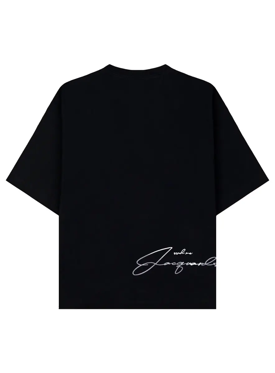 BOXY TEE DIRETORIA EM TROYES JACQUARD