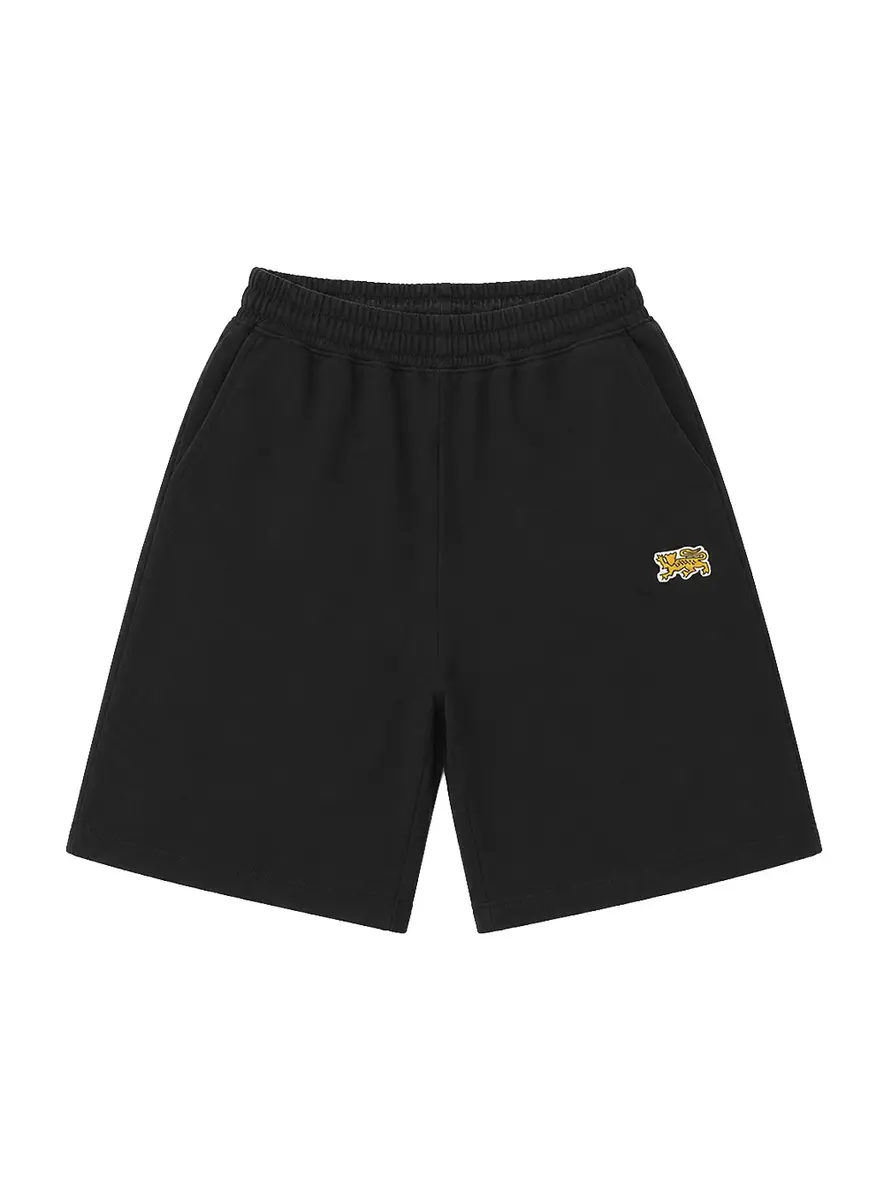 SHORTS MOLETOM ONÇA LOGO