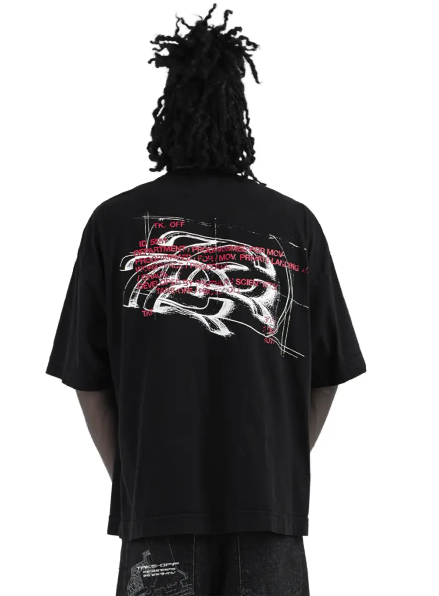 CAMISETA SKETCH BOXY TEE